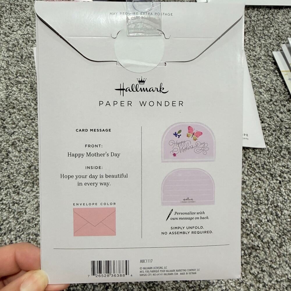 Wholesale, 29 Hallmark Signature Paper Pop Up Mother's Day Cards, Lights Musical - Picture 7 of 13